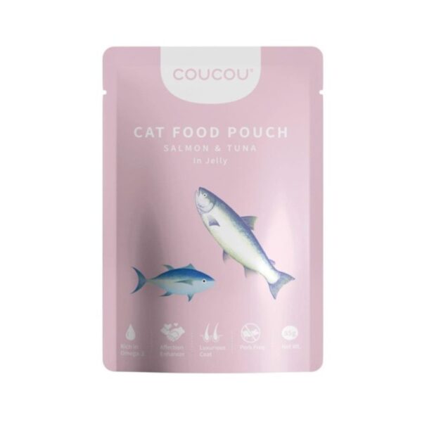 CouCou Pouch Salmon Tuna Wet Food